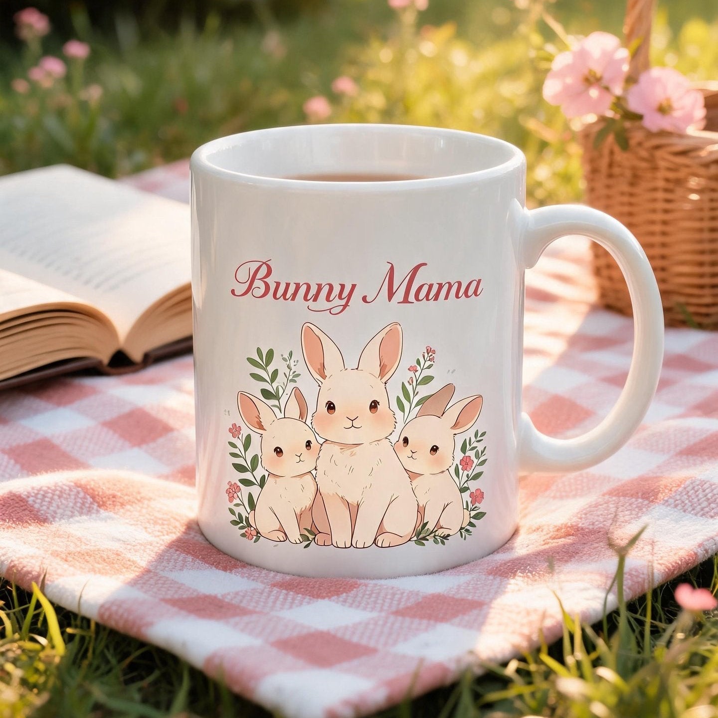 Bunny Mama Mug - 11oz Ceramic Mug