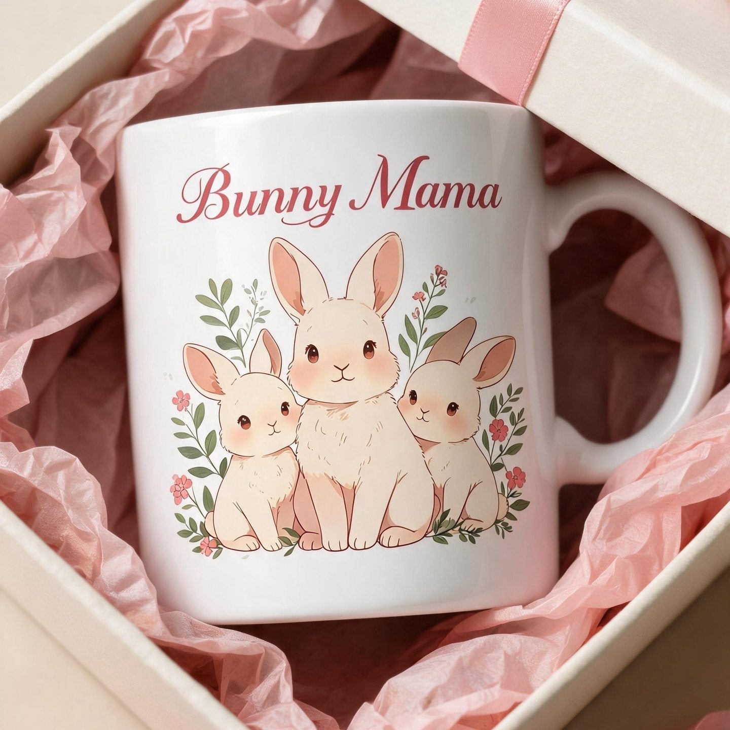 Bunny Mama Mug - 11oz Ceramic Mug