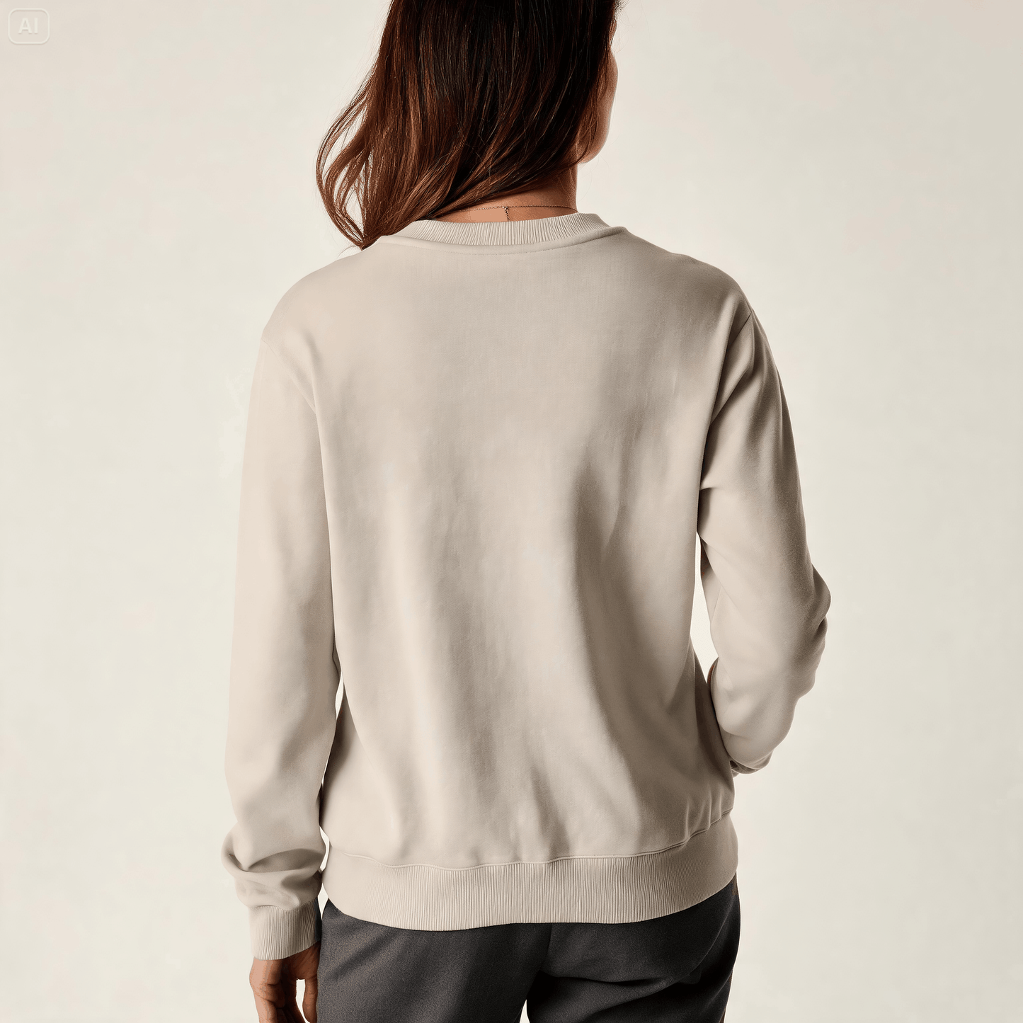 Three Peeking Bunnies Crewneck